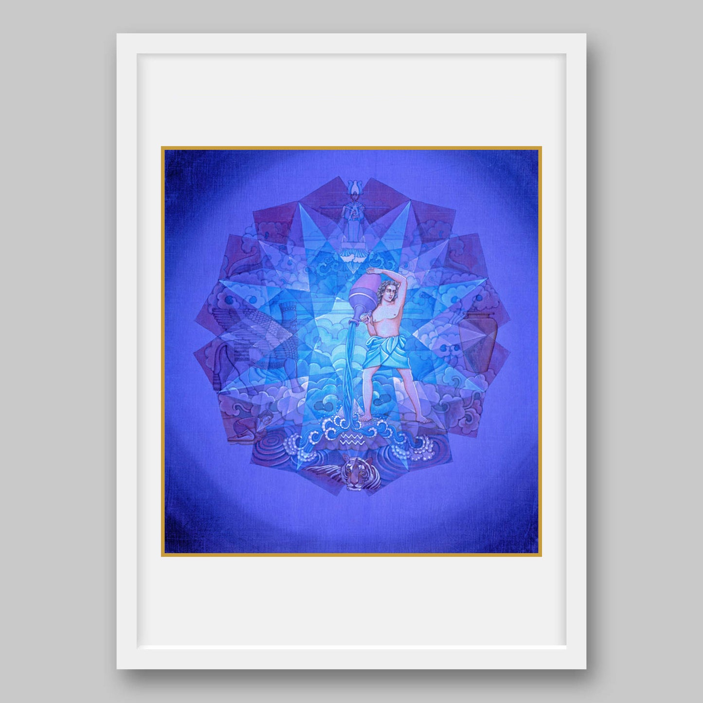 Aquarius- High Quality Print of Artwork by Pieter Weltevrede