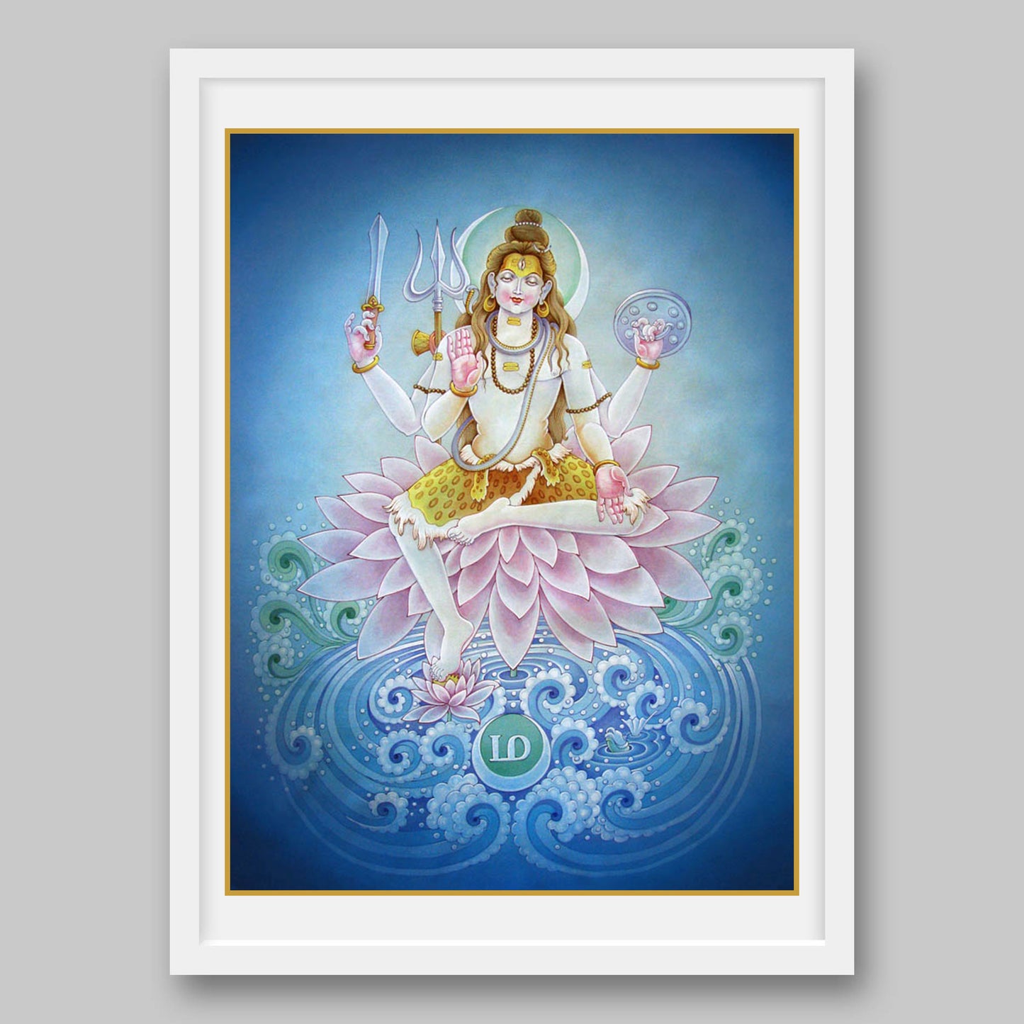 Vamadeva – High Quality Print of Artwork by Pieter Weltevrede - Sagar World