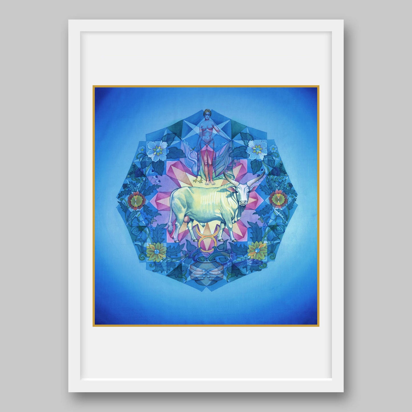 Taurus - High Quality Print of Artwork by Pieter Weltevrede - Home Decor - Sagar World