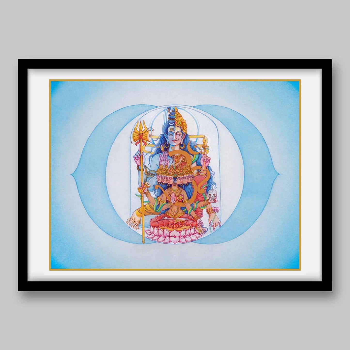 Ajna Chakra – High Quality Print of Artwork by Pieter Weltevrede - Home Decor