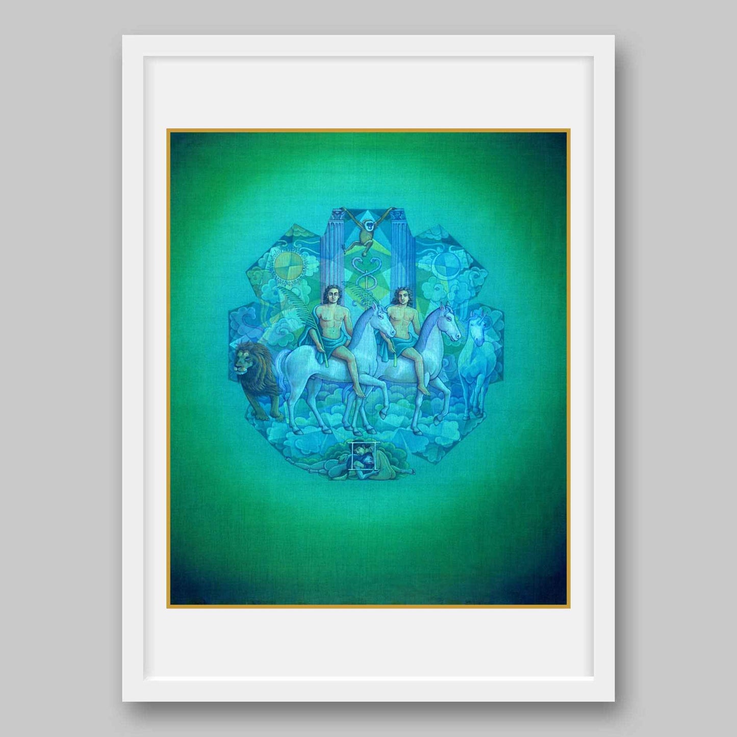 Gemini - High Quality Print of Artwork by Pieter Weltevrede - Home Decor