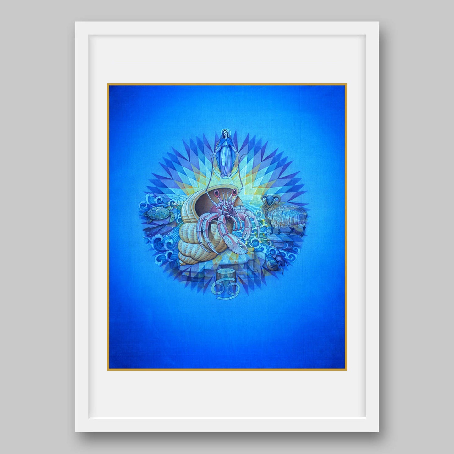 Cancer- High Quality Print of Artwork by Pieter Weltevrede