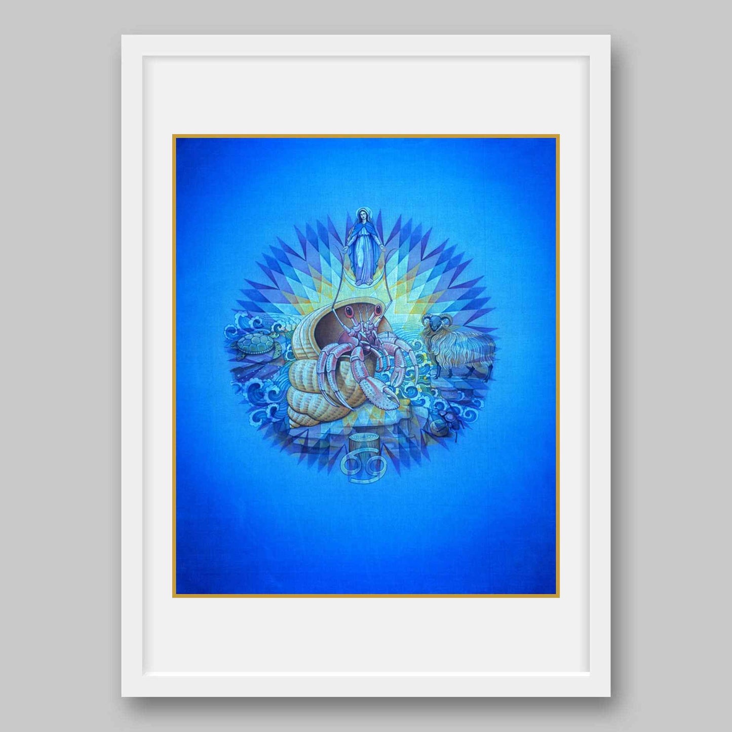 Cancer- High Quality Print of Artwork by Pieter Weltevrede - Home Decor