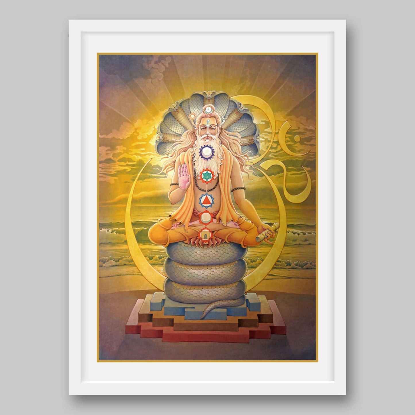 Patanjali – High Quality Print of Artwork by Pieter Weltevrede - Sagar World