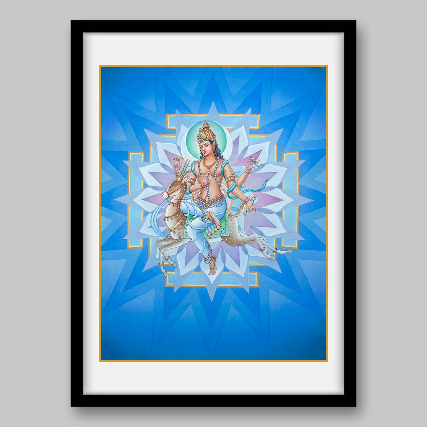 Chandra - High Quality Print of Artwork by Pieter Weltevrede