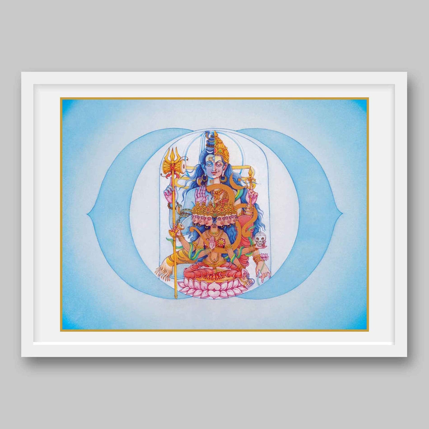 Ajna Chakra – High Quality Print of Artwork by Pieter Weltevrede - Home Decor