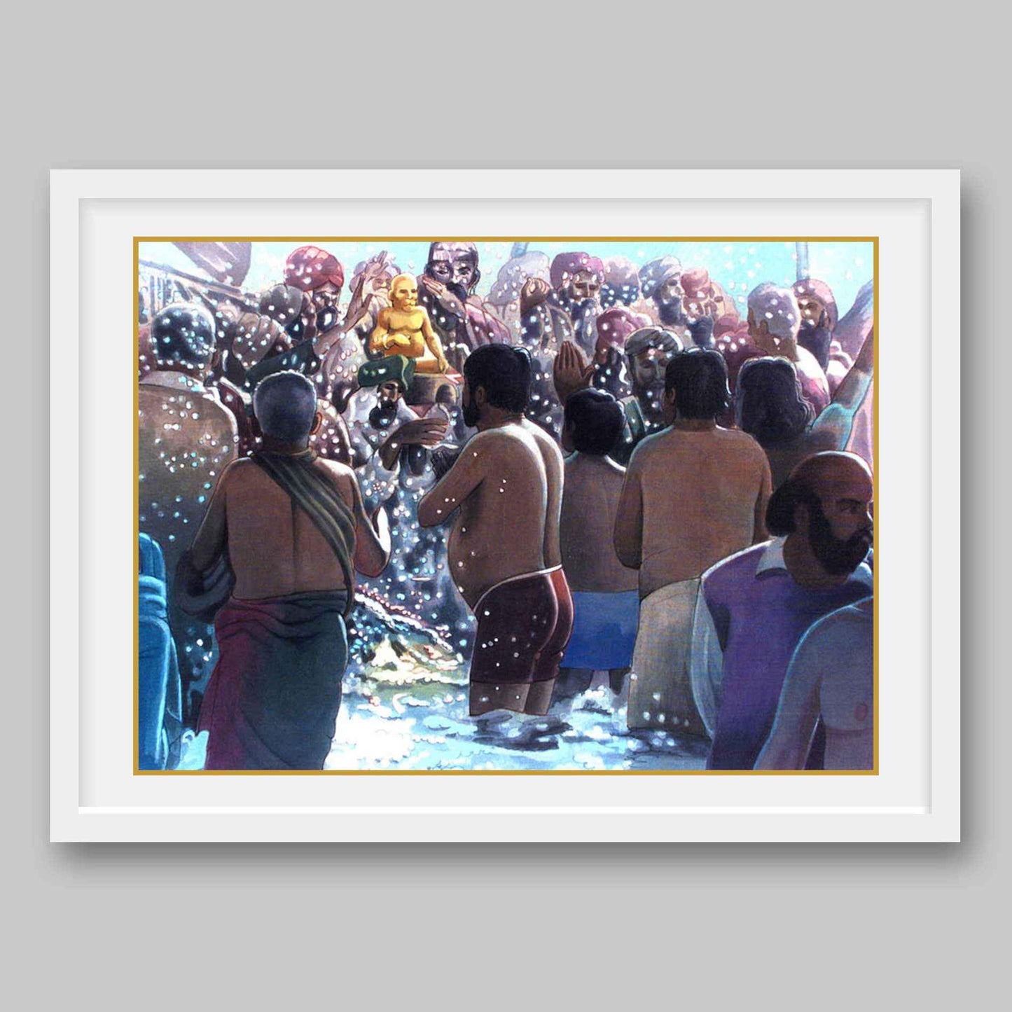 Khumbh Mela – High Quality Print of Artwork by Pieter Weltevrede