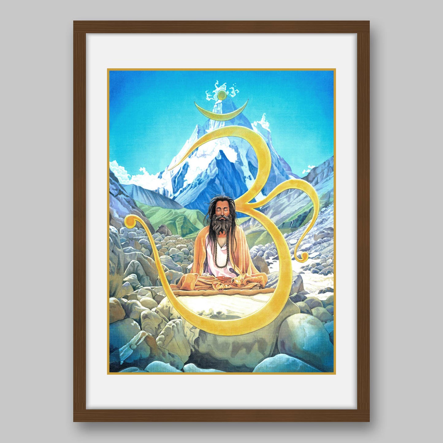 Om – Sound of the cosmos – High Quality Print of Artwork by Pieter Weltevrede