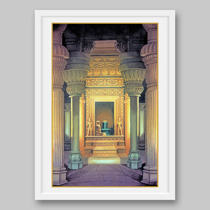 Temple Scene – High Quality Print of Artwork by Pieter Weltevrede