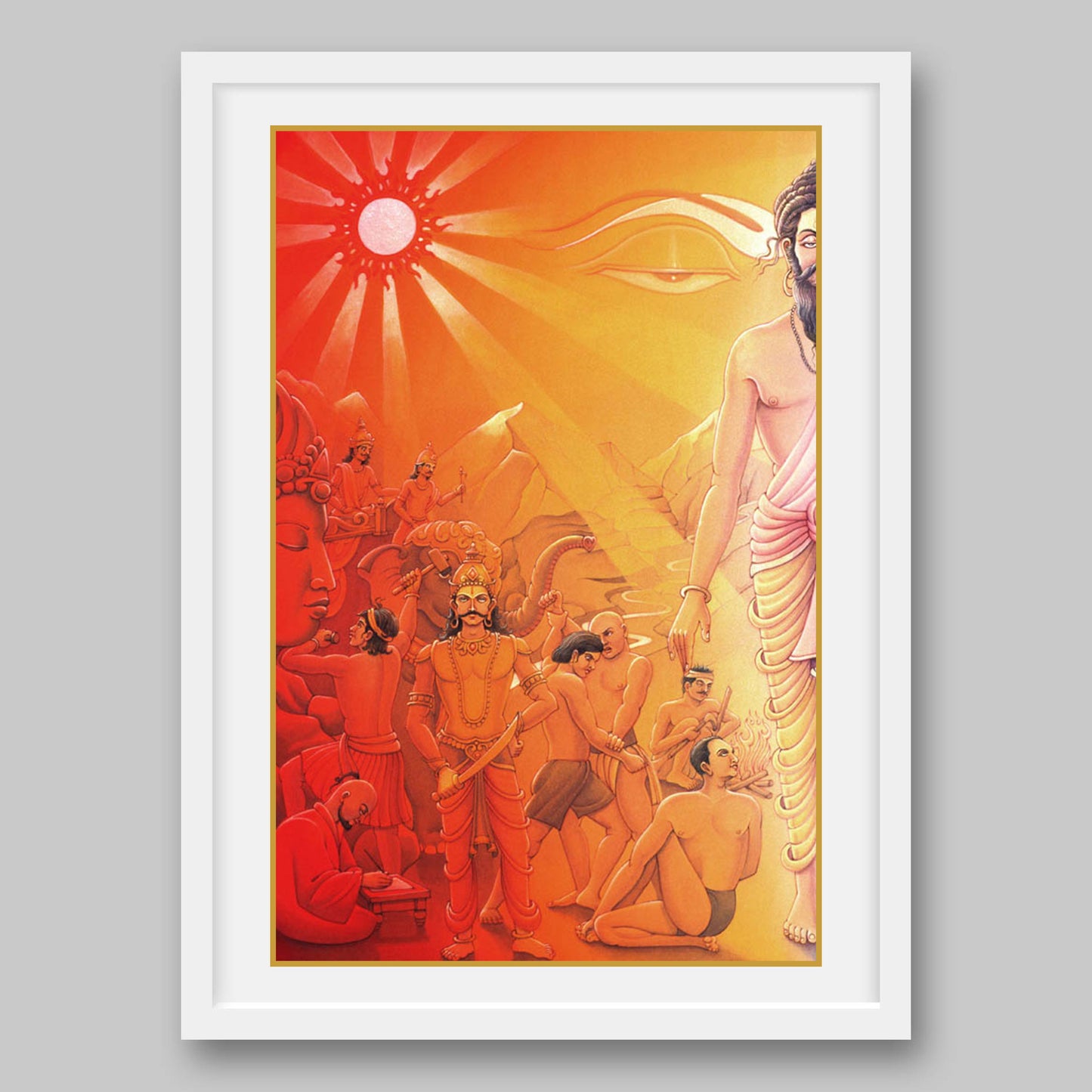 Solar Nadi - High Quality Print of Artwork by Pieter Weltevrede - Sagar World
