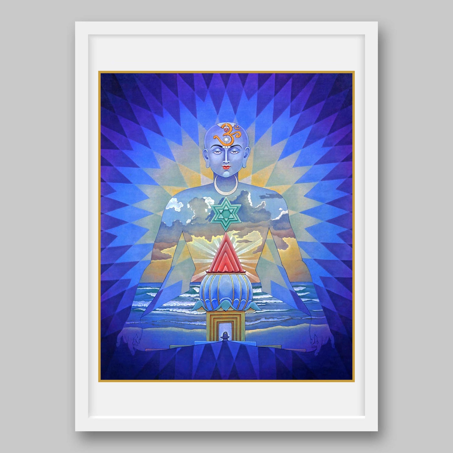 Seven Chakras – High Quality Print of Artwork by Pieter Weltevrede - Home Decor - Sagar World