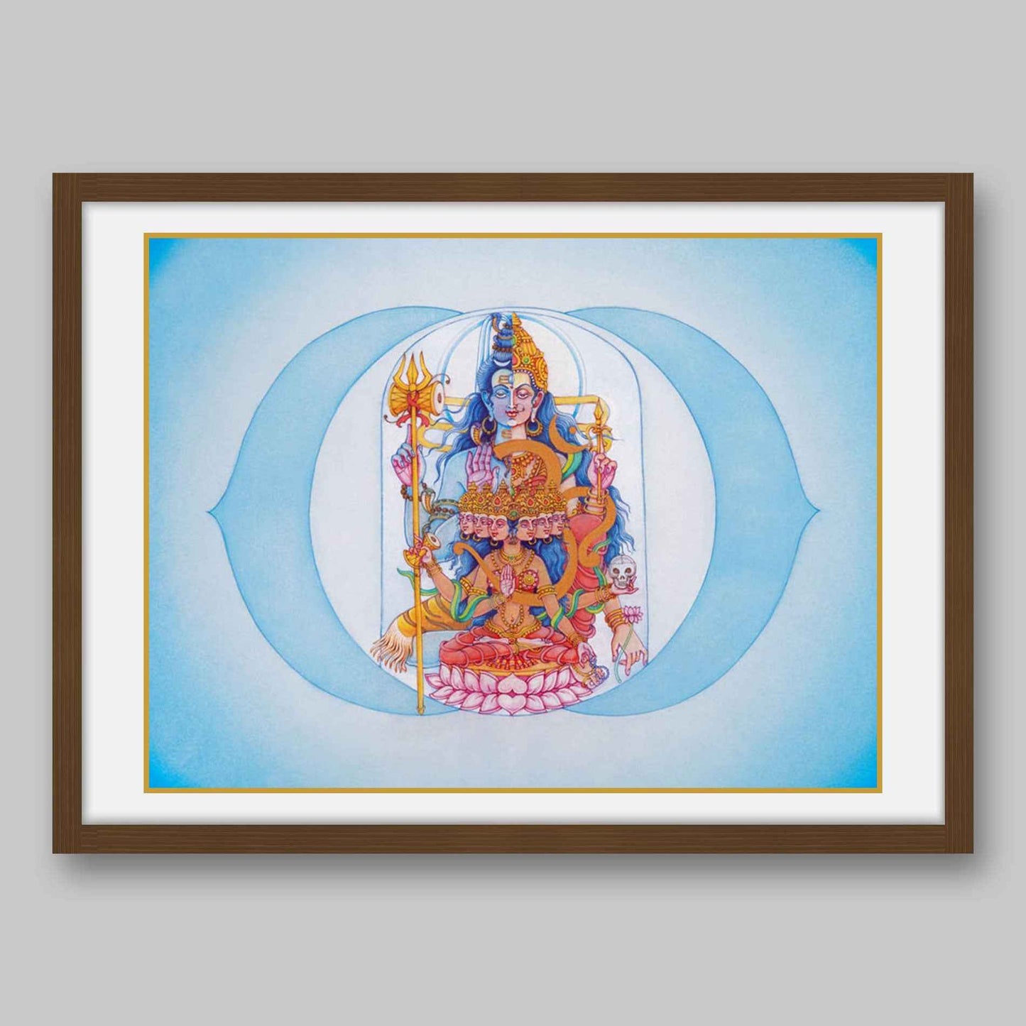 Ajna Chakra – High Quality Print of Artwork by Pieter Weltevrede - Home Decor
