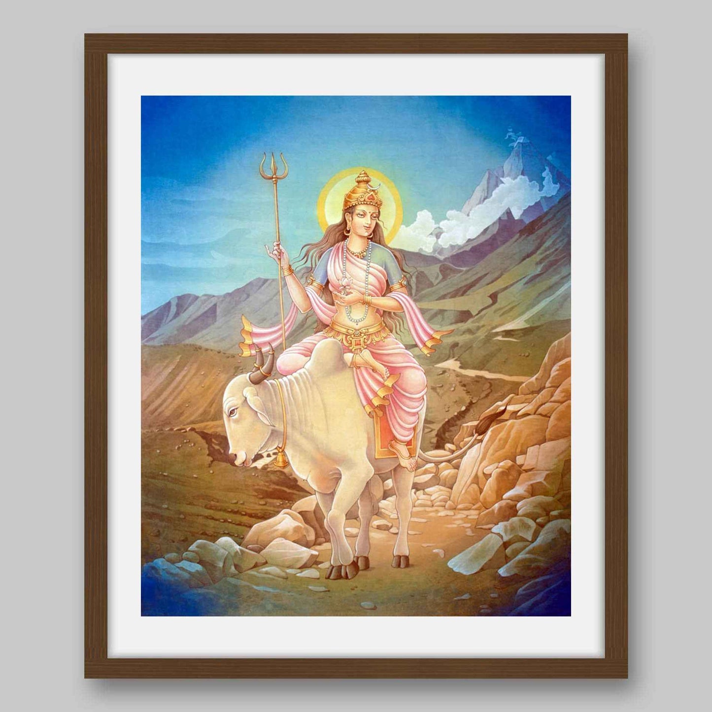 Maha Gauri- High Quality Print of Artwork by Pieter Weltevrede