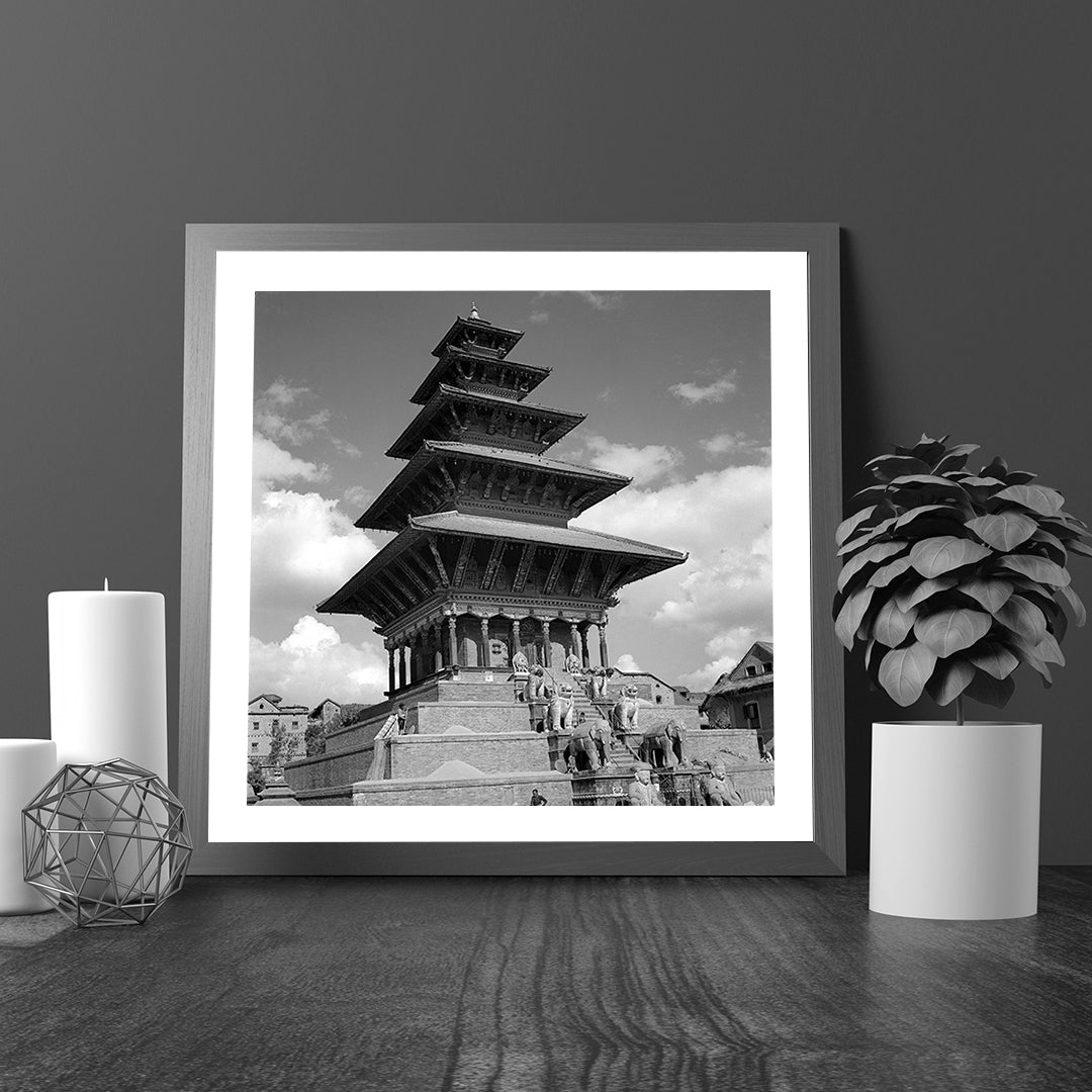 Pagoda Temple- Bhaktapur - city of Devotees – Nepal Nyata pola temple – dedicated to Goddess Laxmi – ancient city of Tamilagam