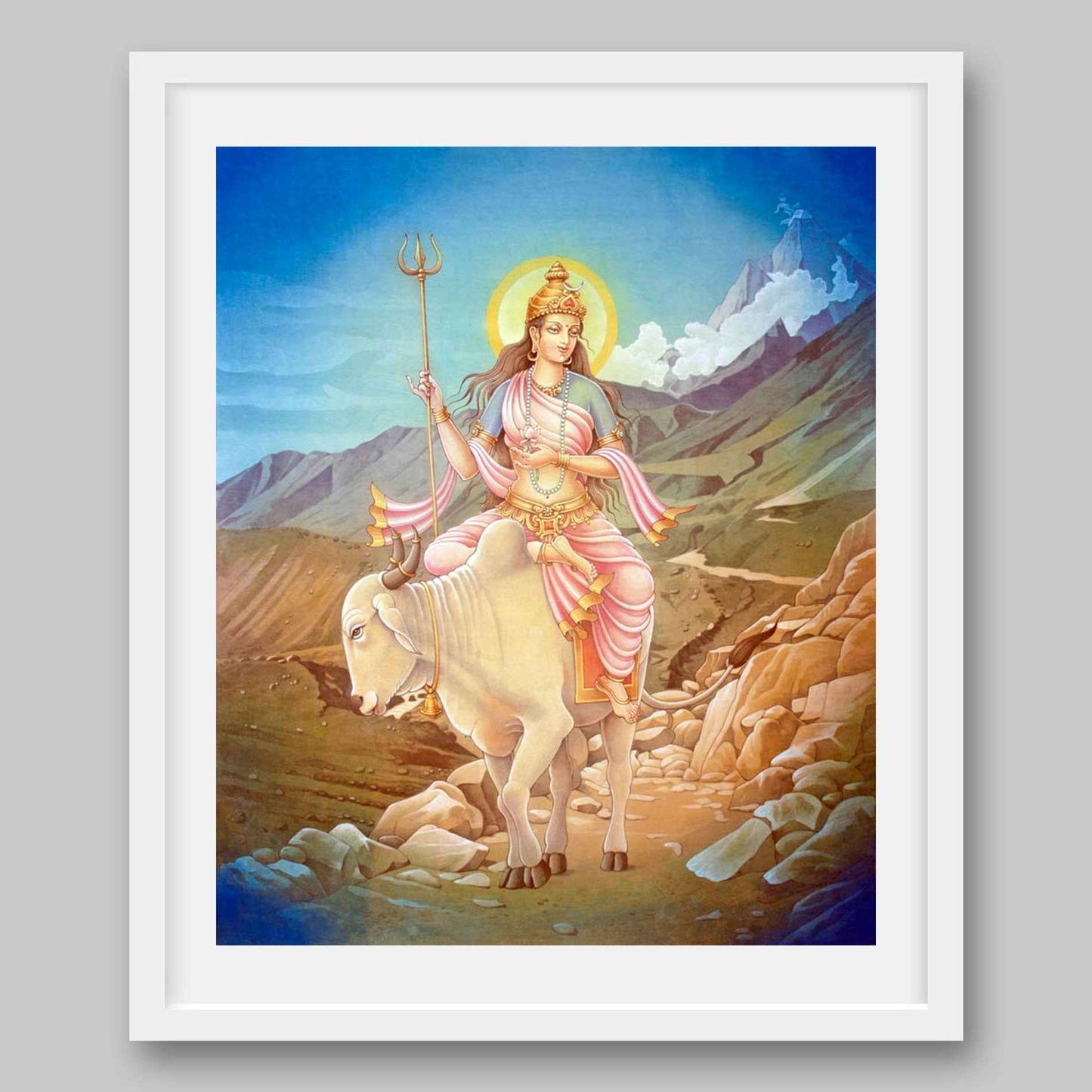 Maha Gauri- High Quality Print of Artwork by Pieter Weltevrede