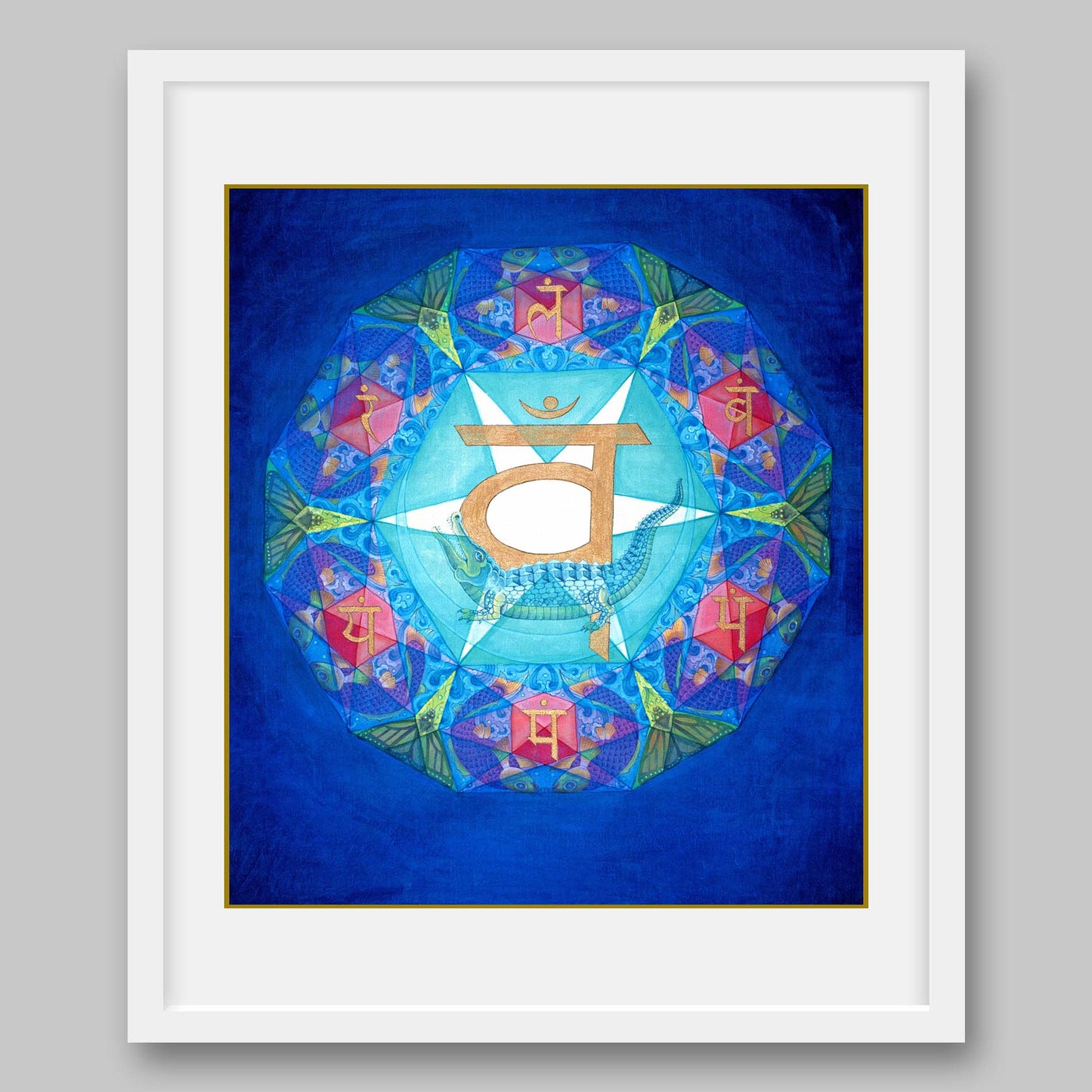 Swadisthana Chakra – High Quality Print of Artwork by Pieter Weltevrede - Home Decor - Sagar World