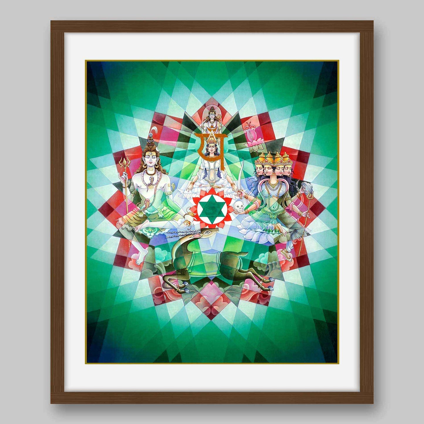 Anahata Chakra - High Quality Print of Artwork by Pieter Weltevrede - Home Decor