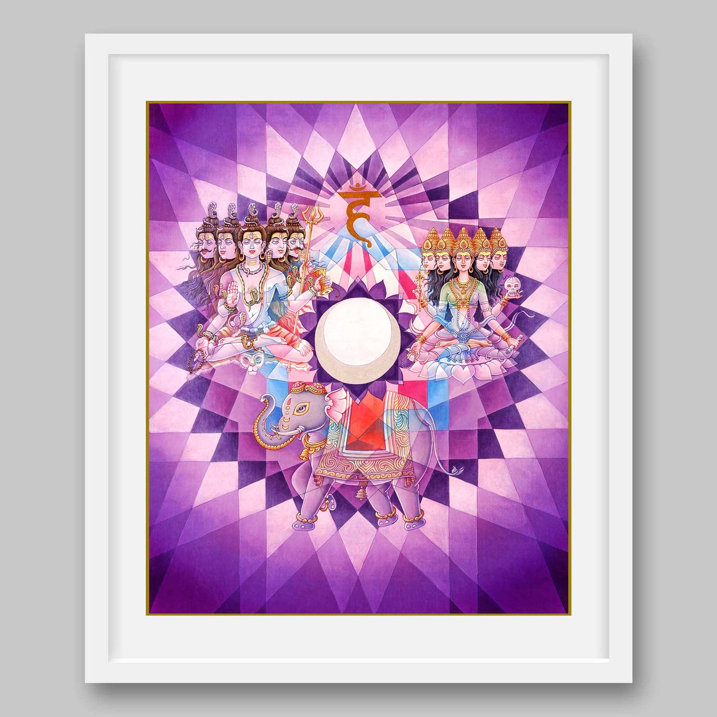 Vishuddha Chakra – High Quality Print of Artwork by Pieter Weltevrede - Home Decor - Sagar World