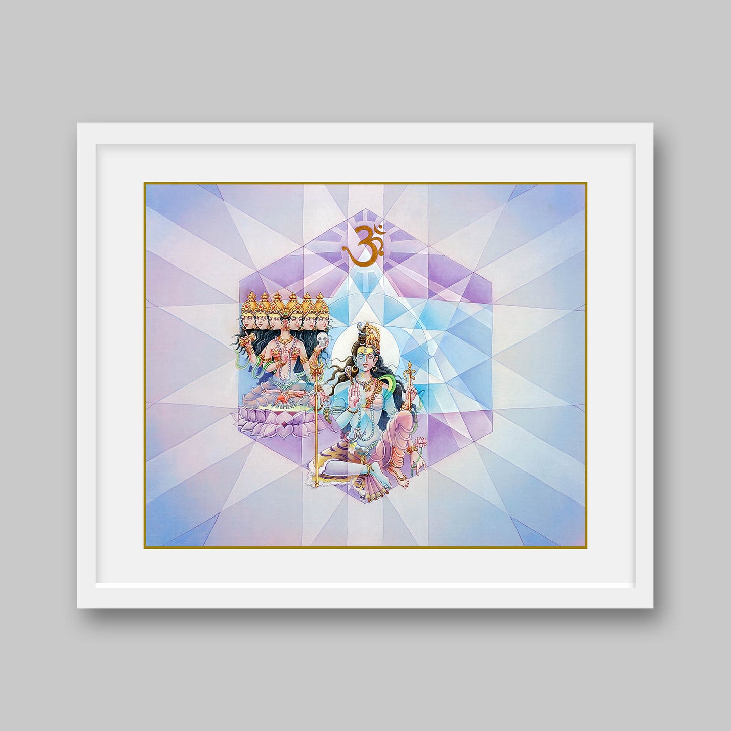 Ajna Chakra – High Quality Print of Artwork by Pieter Weltevrede