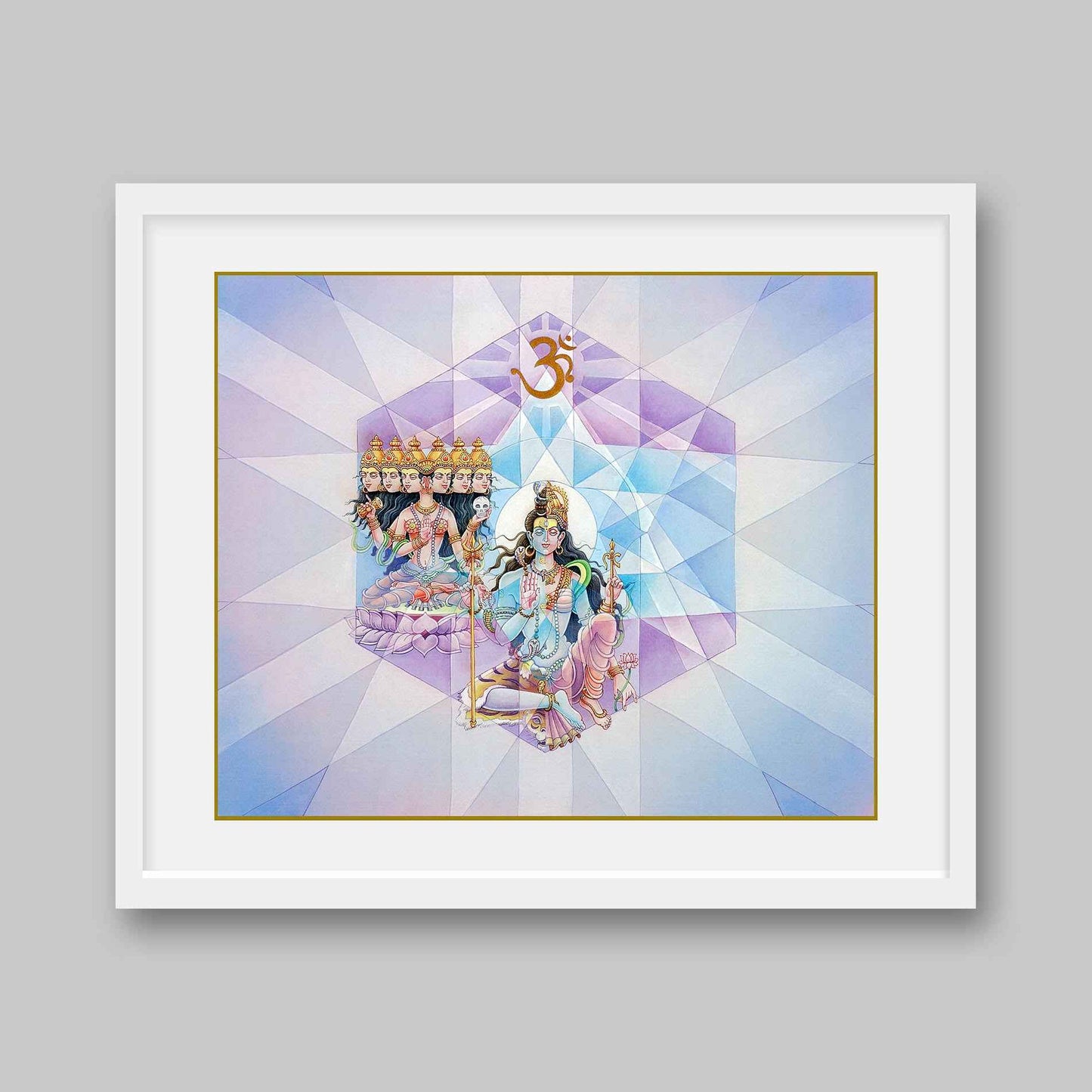 Ajna Chakra – High Quality Print of Artwork by Pieter Weltevrede - Home Decor