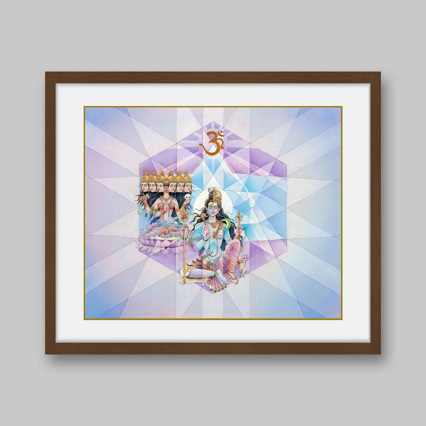 Ajna Chakra – High Quality Print of Artwork by Pieter Weltevrede - Home Decor