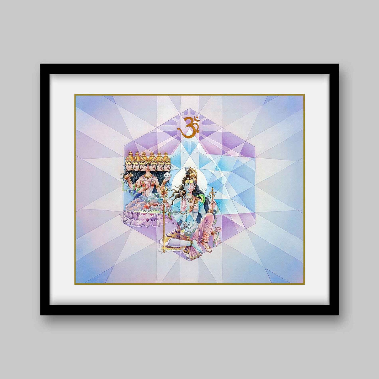 Ajna Chakra – High Quality Print of Artwork by Pieter Weltevrede - Home Decor