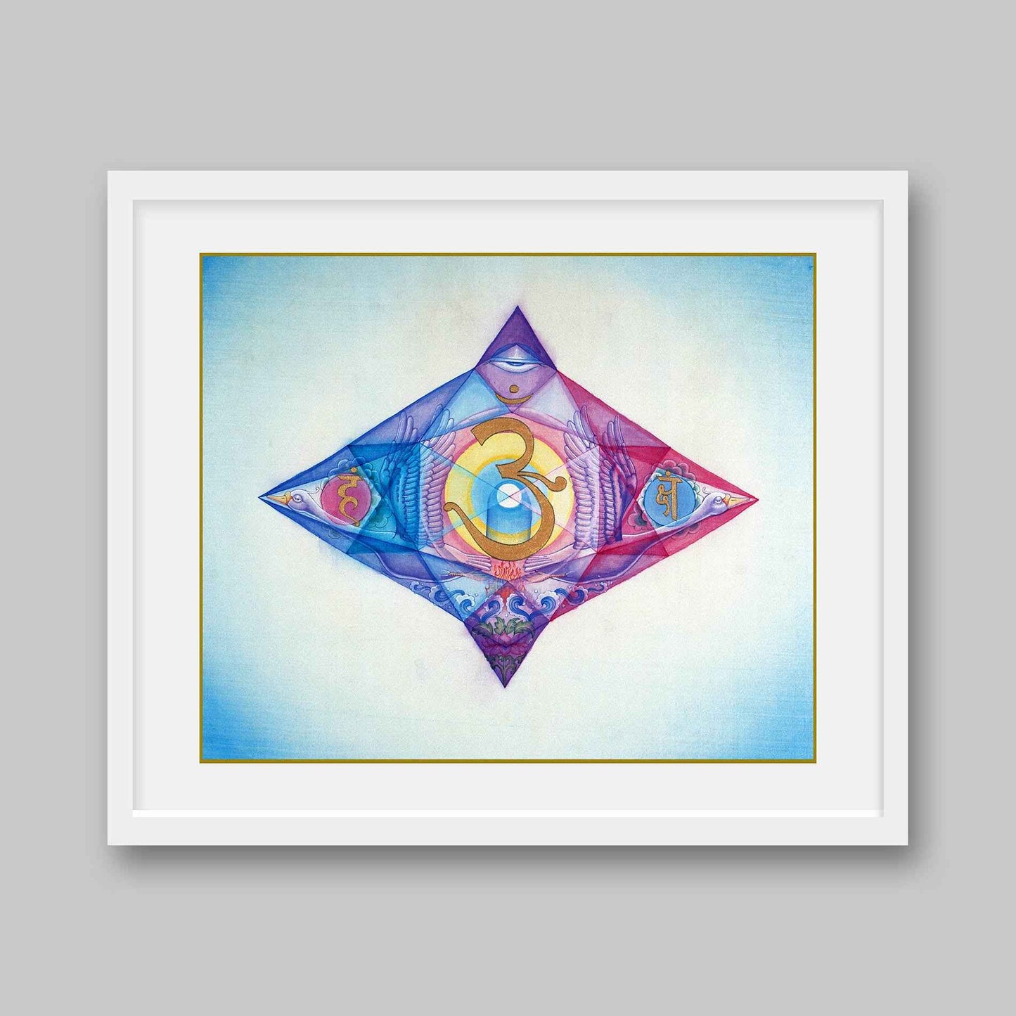 Ajna Chakra – High Quality Print of Artwork by Pieter Weltevrede - Home Decor