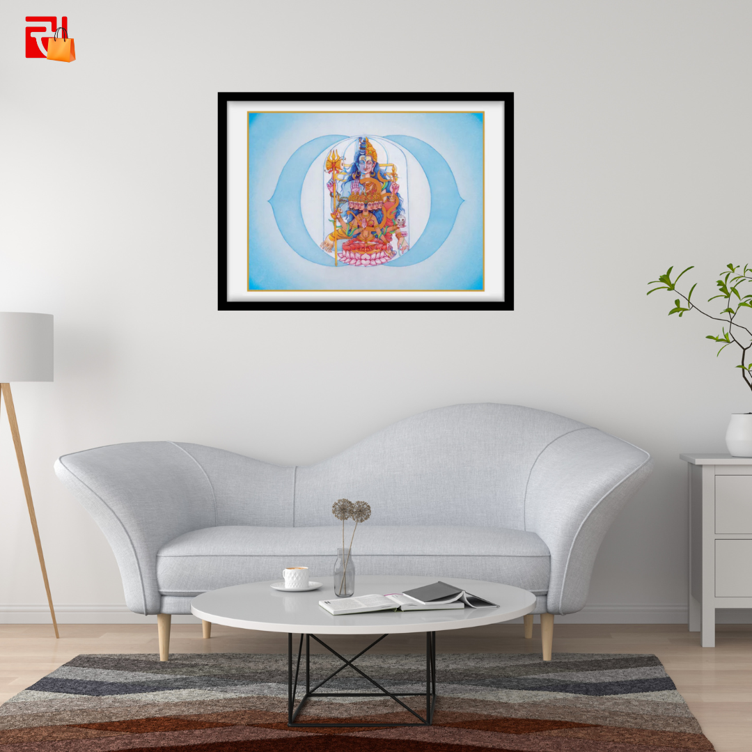 Ajna Chakra – High Quality Print of Artwork by Pieter Weltevrede - Home Decor