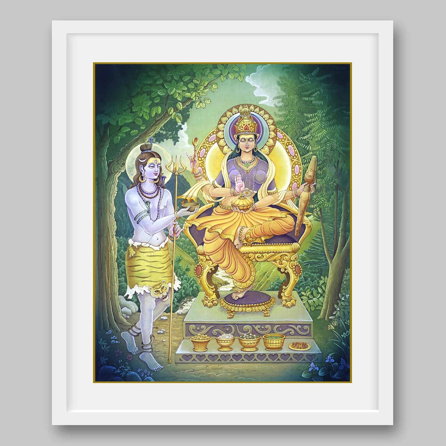 Annapurna – High Quality Print of Artwork by Pieter Weltevrede