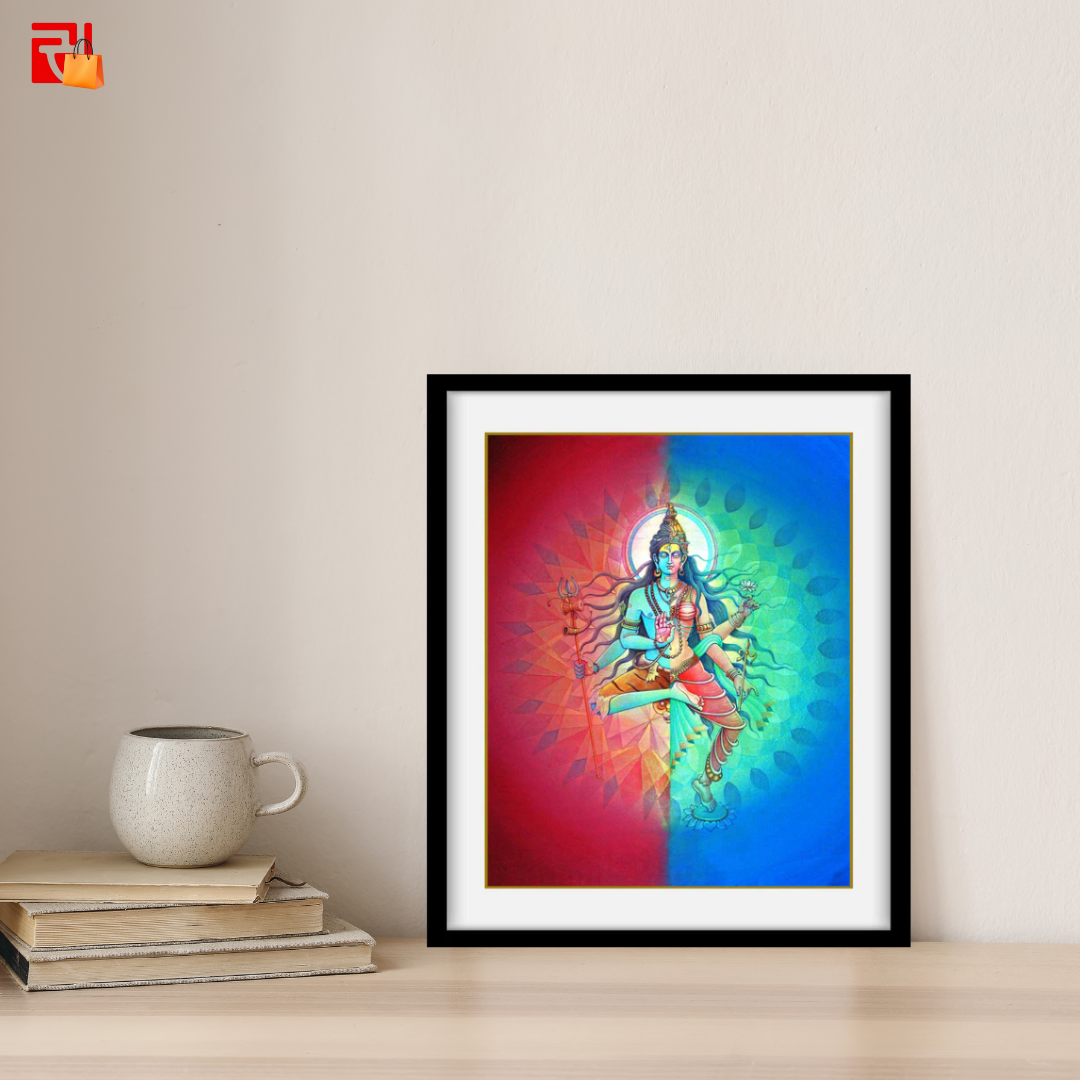 Ardhanarishwara – High Quality Print of Artwork by Pieter Weltevrede