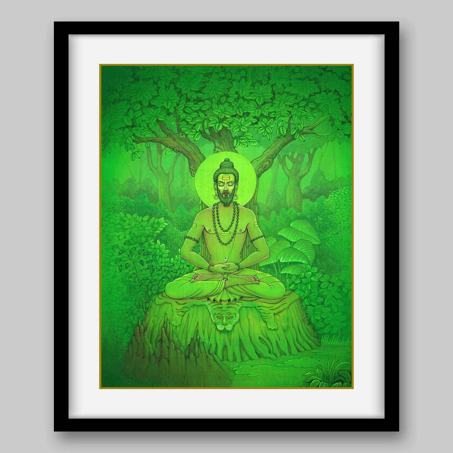 Bhagirath – a descendant of King Sagar – High Quality Print of Artwork by Pieter Weltevrede