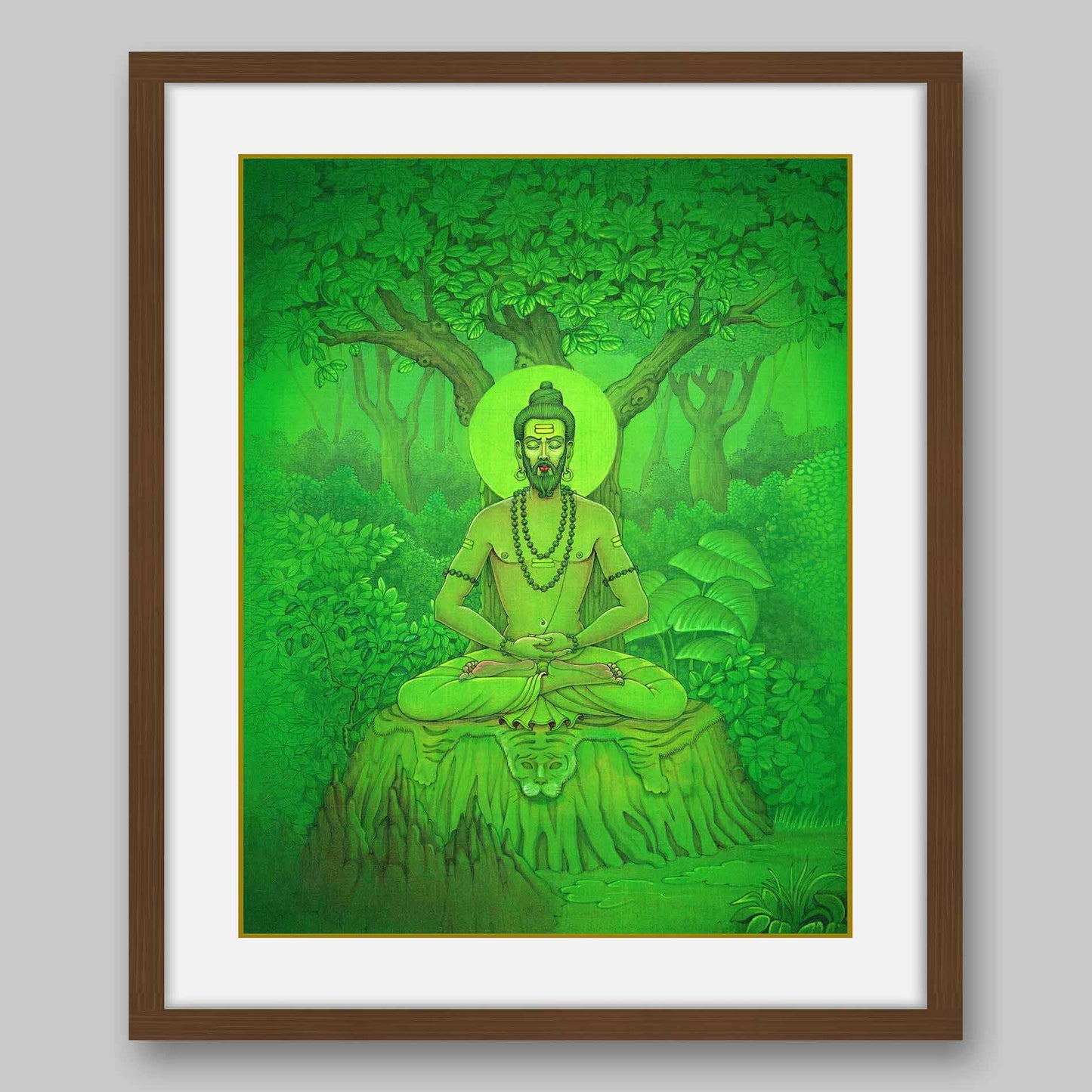 Bhagirath – a descendant of King Sagar – High Quality Print of Artwork by Pieter Weltevrede