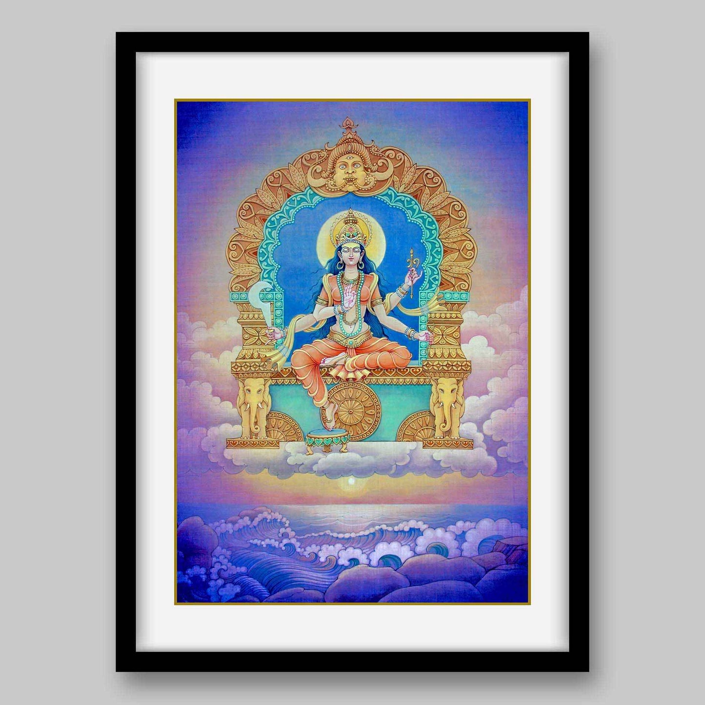 Bhuvaneshwari – High Quality Print of Artwork by Pieter Weltevrede