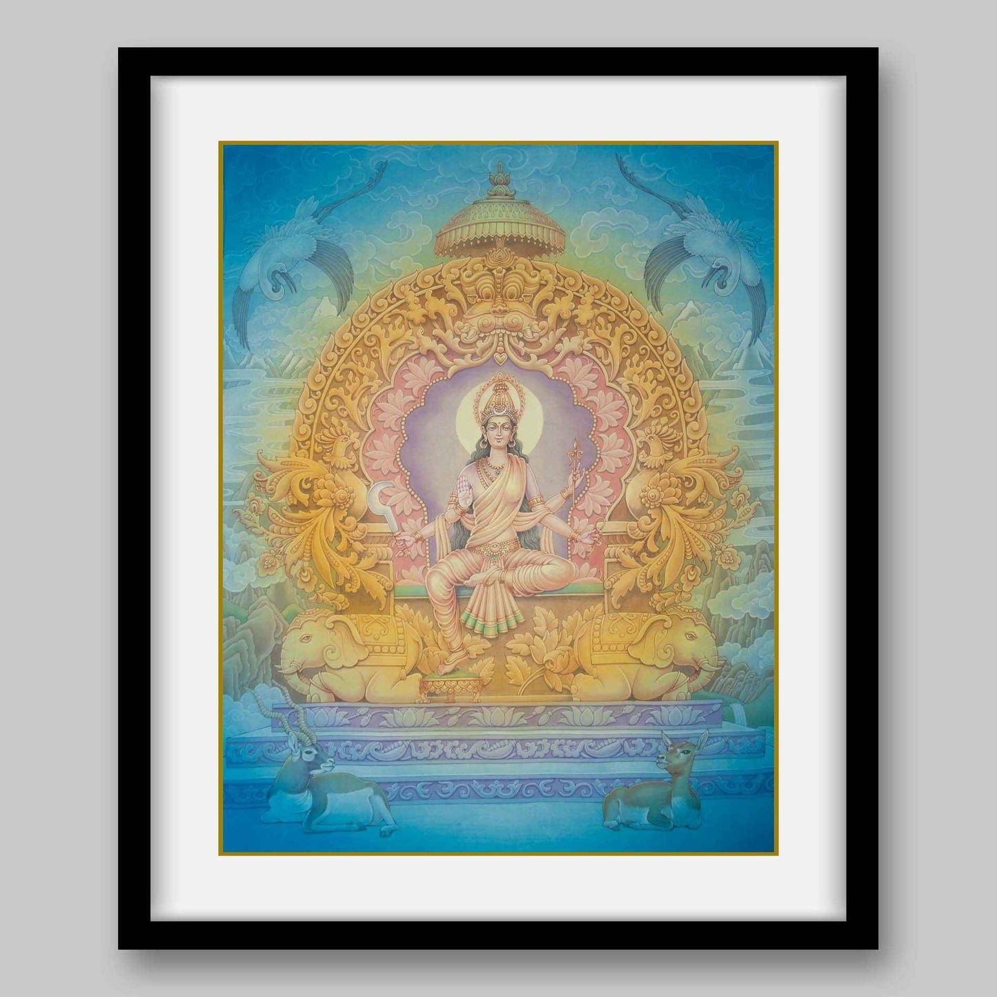Bhuvaneshwari – High Quality Print of Artwork by Pieter Weltevrede