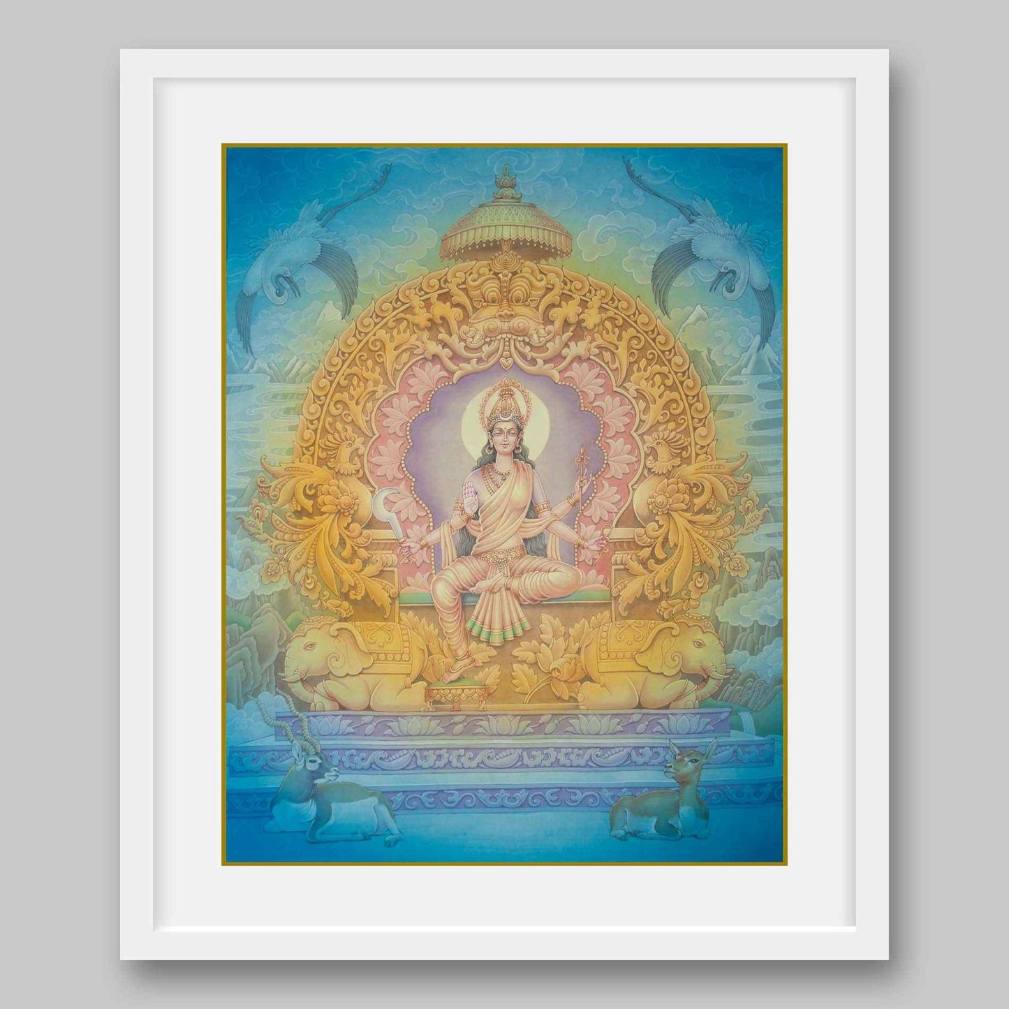 Bhuvaneshwari – High Quality Print of Artwork by Pieter Weltevrede