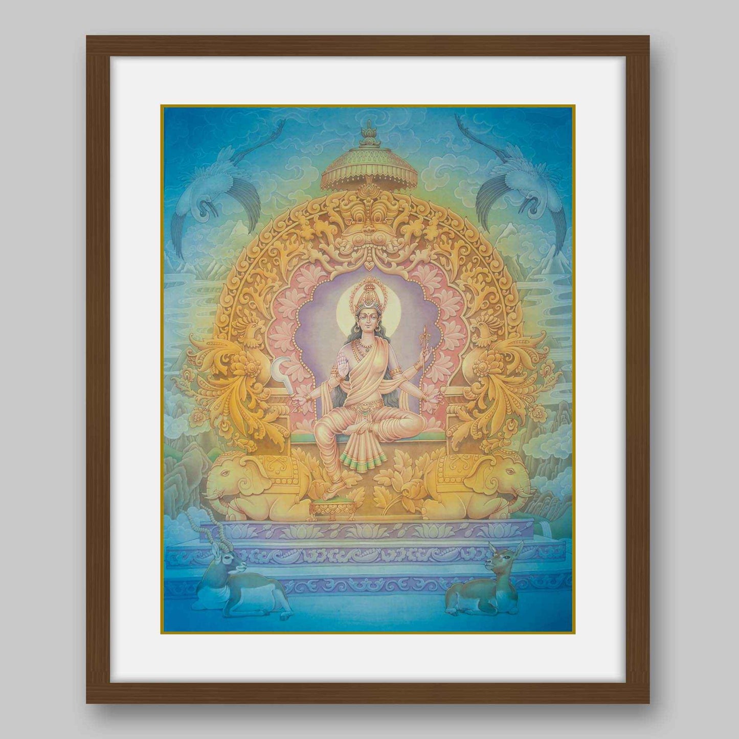Bhuvaneshwari – High Quality Print of Artwork by Pieter Weltevrede