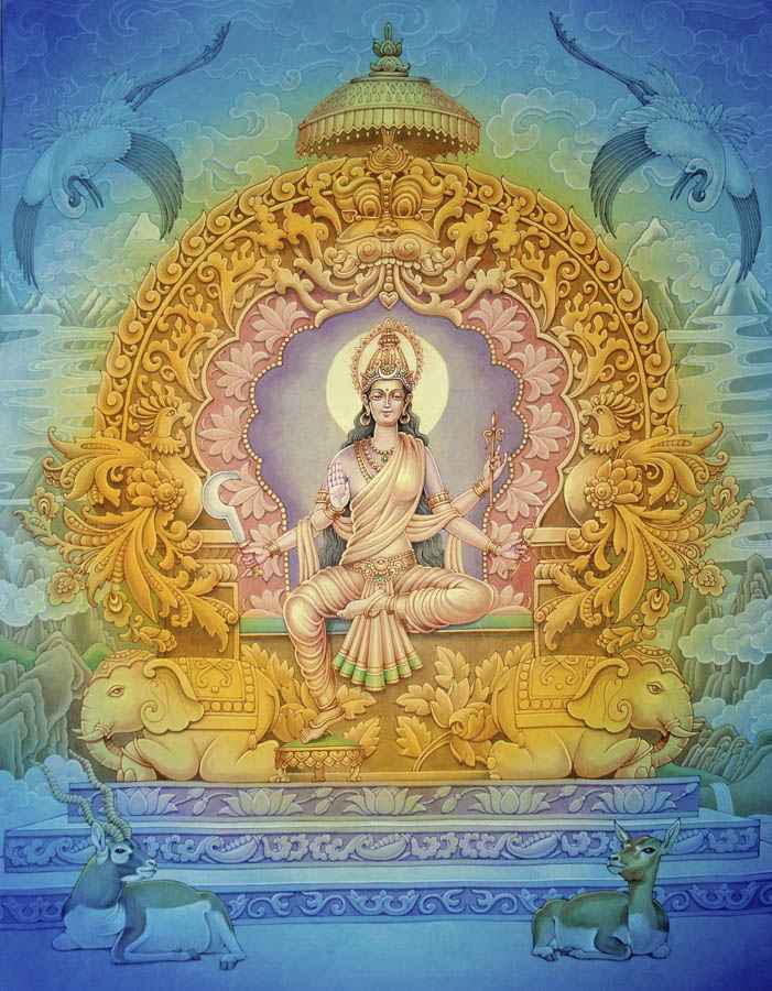 Bhuvaneshwari – High Quality Print of Artwork by Pieter Weltevrede