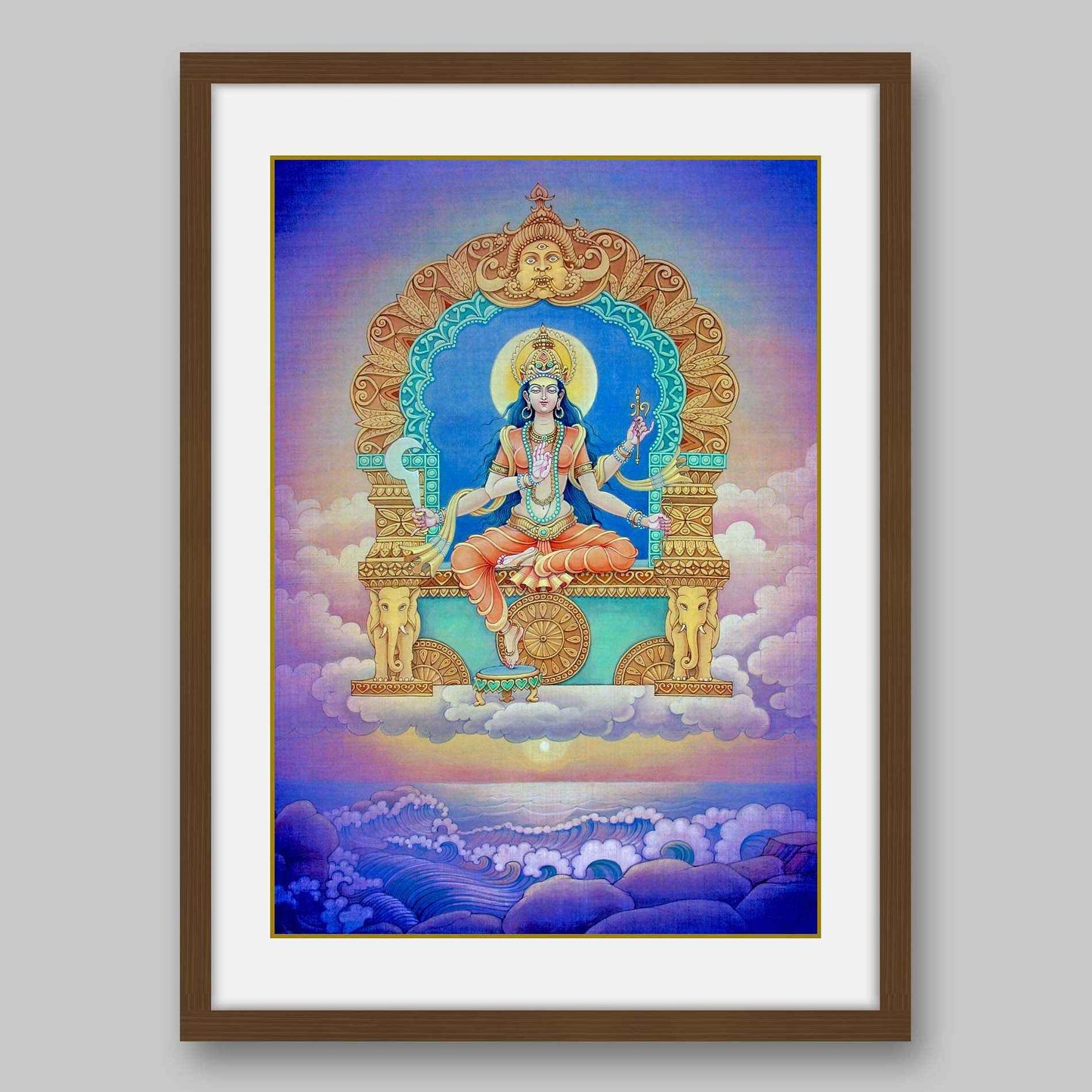 Bhuvaneshwari – High Quality Print of Artwork by Pieter Weltevrede
