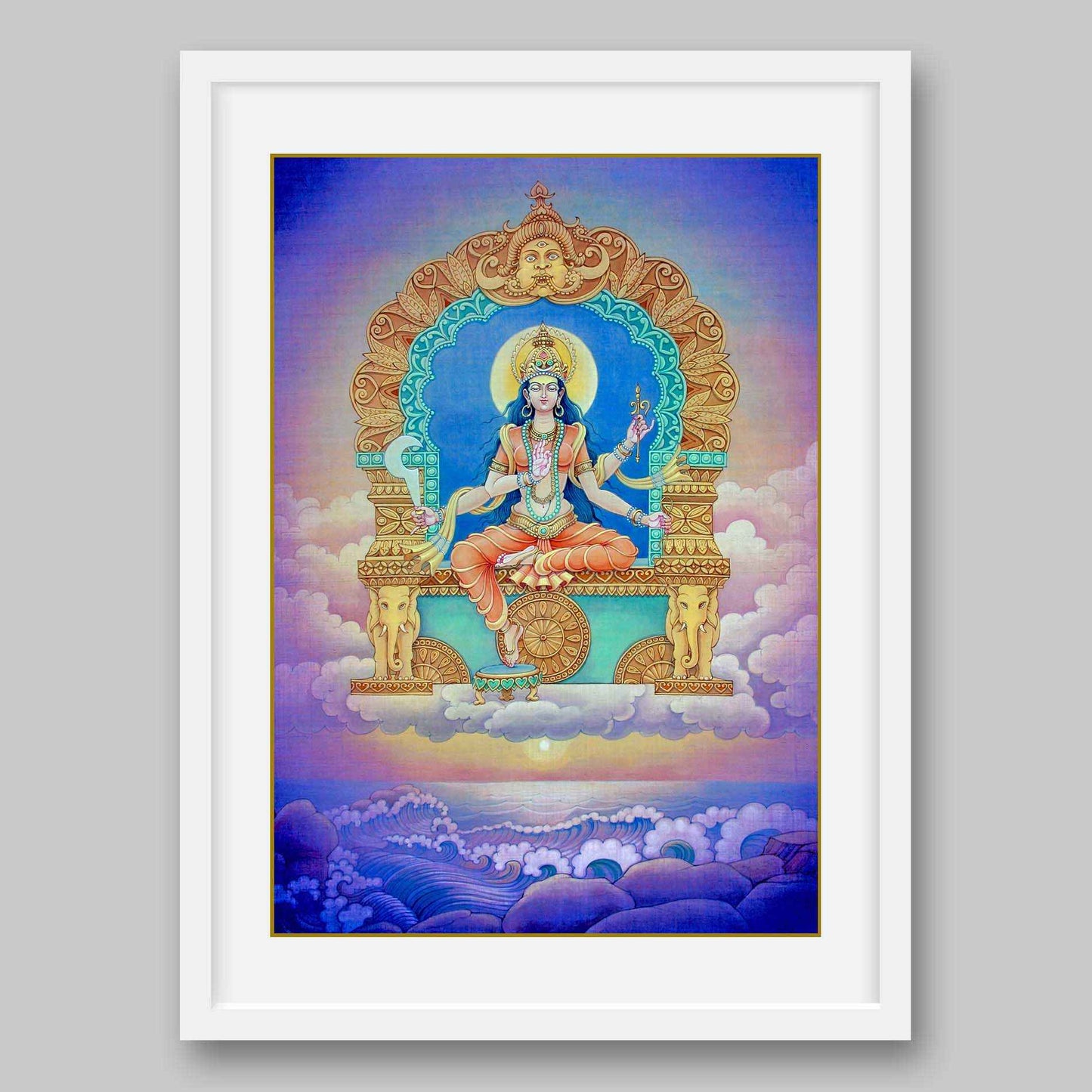 Bhuvaneshwari – High Quality Print of Artwork by Pieter Weltevrede