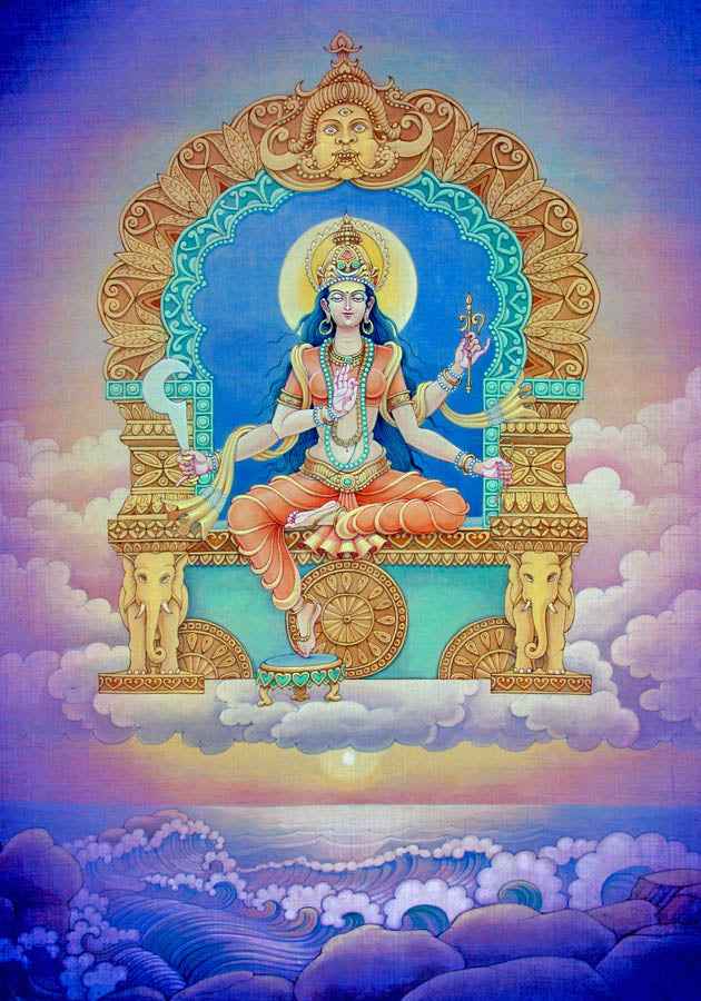 Bhuvaneshwari – High Quality Print of Artwork by Pieter Weltevrede