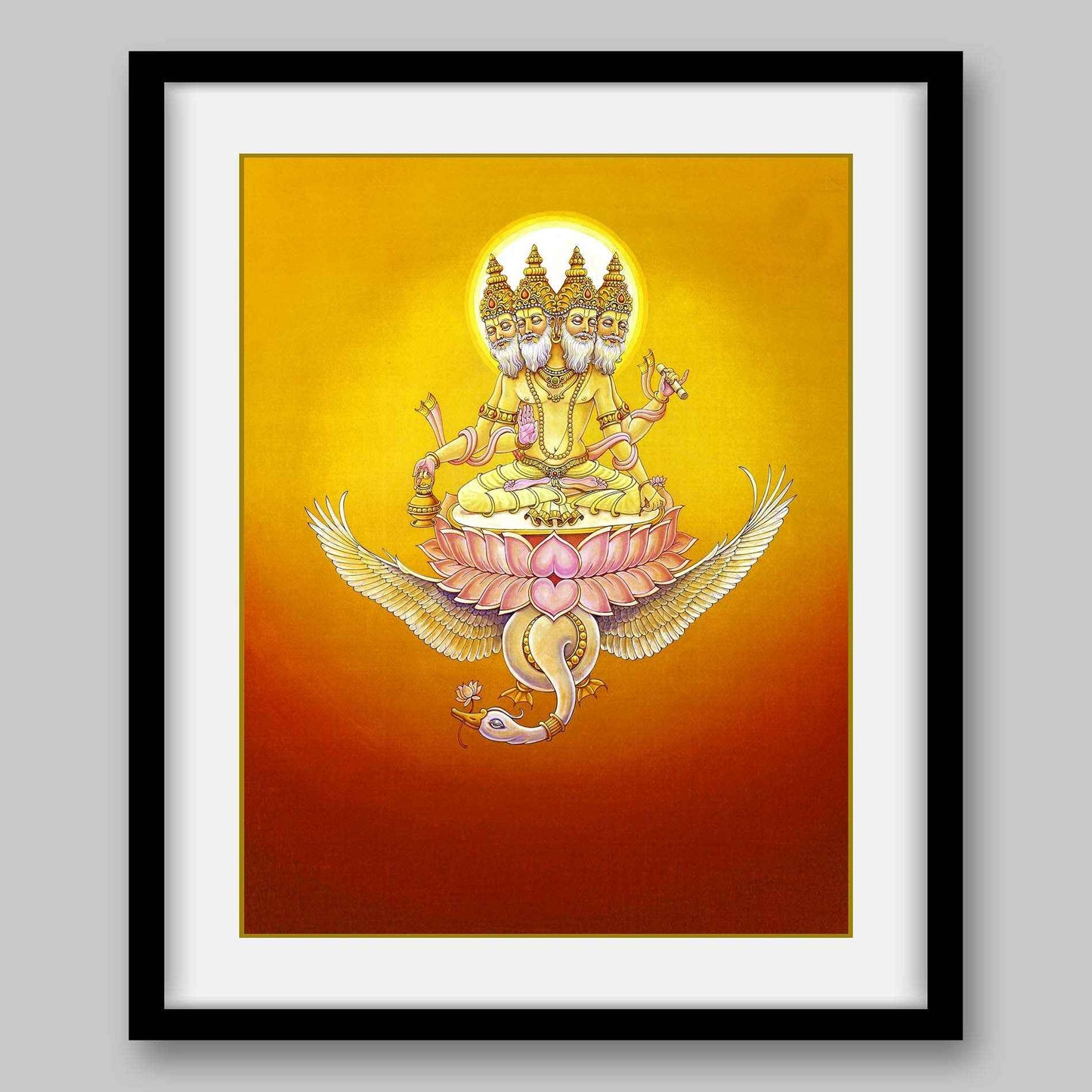Brahma – High Quality Print of Artwork by Pieter Weltevrede