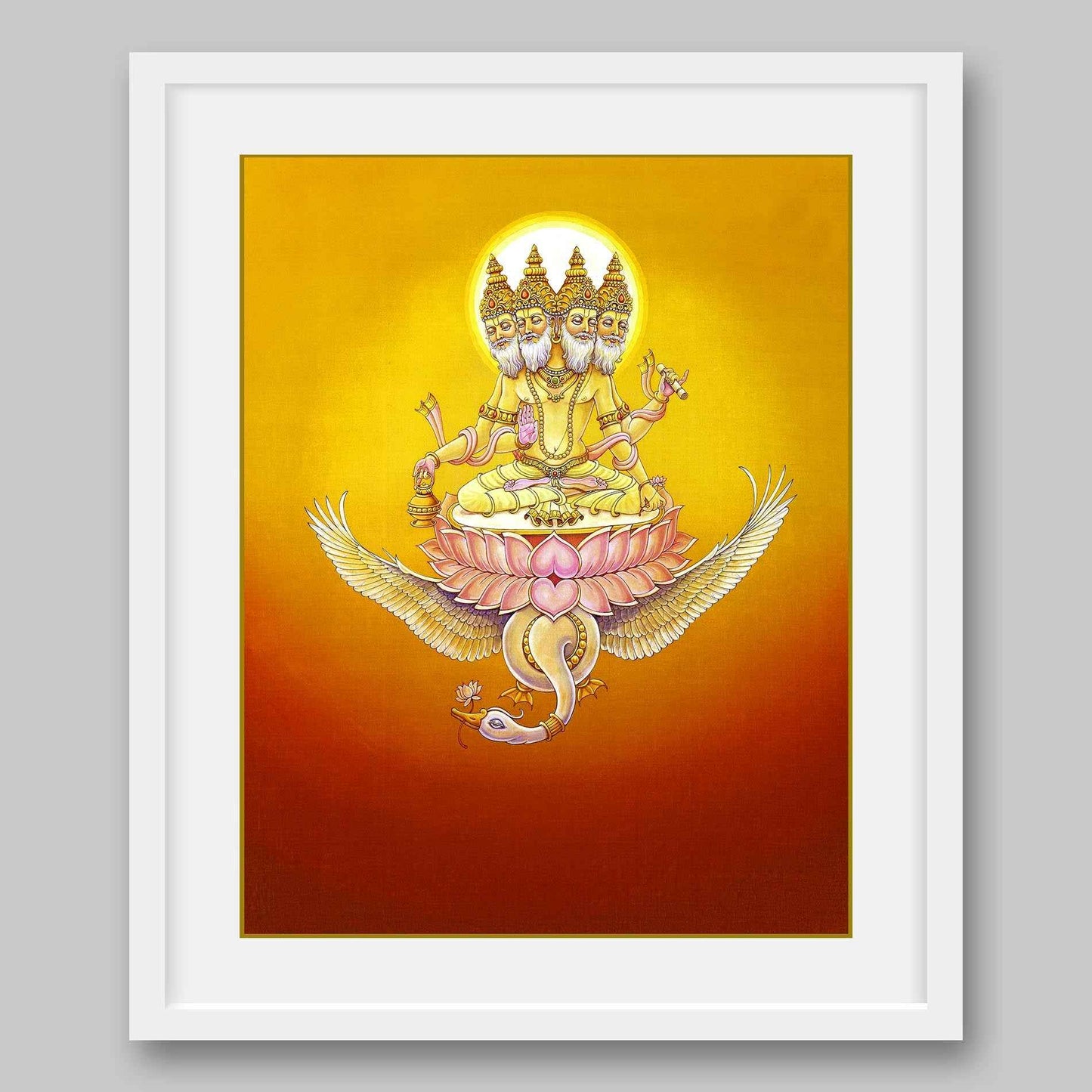 Brahma – High Quality Print of Artwork by Pieter Weltevrede