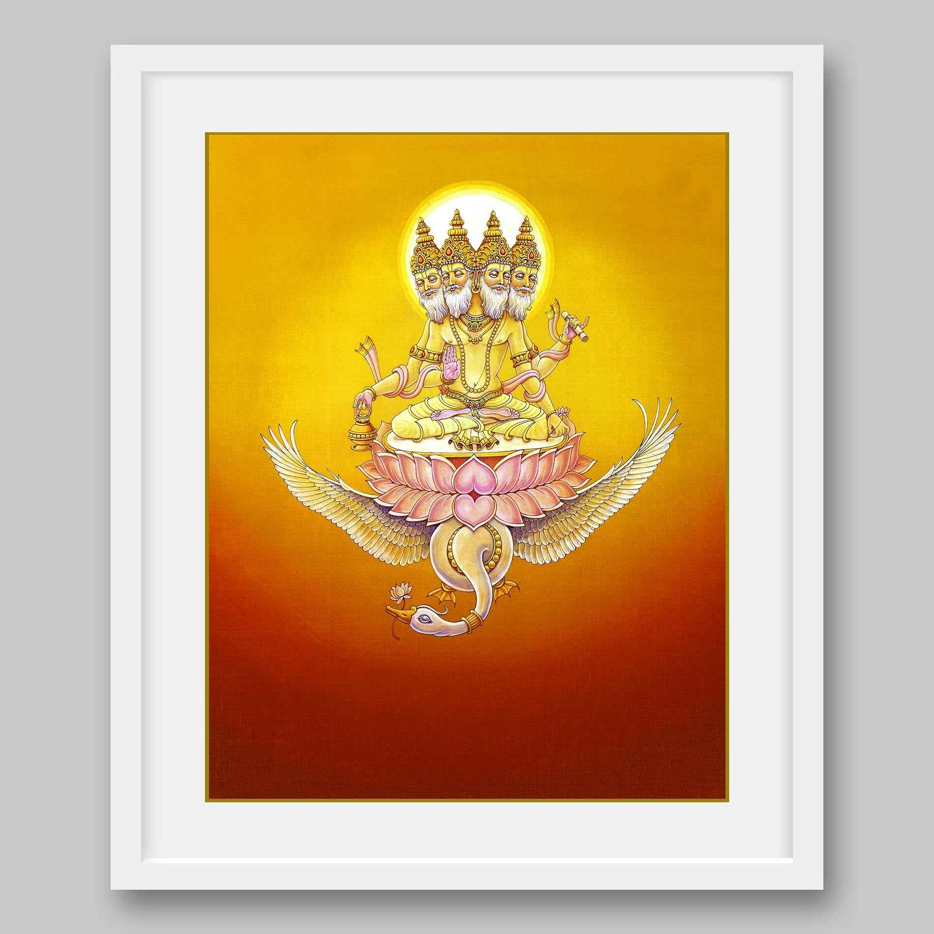 Brahma – High Quality Print of Artwork by Pieter Weltevrede