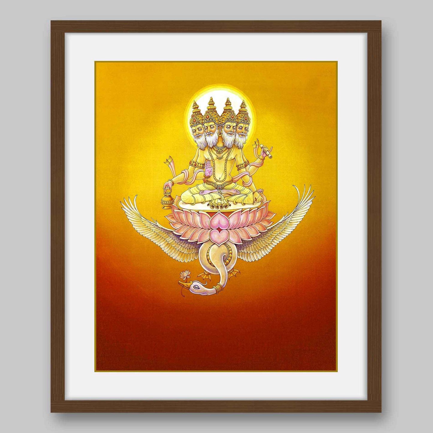 Brahma – High Quality Print of Artwork by Pieter Weltevrede