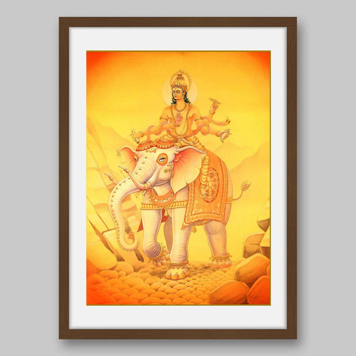 Brihaspati- High Quality Print of Artwork by Pieter Weltevrede - Home Decor