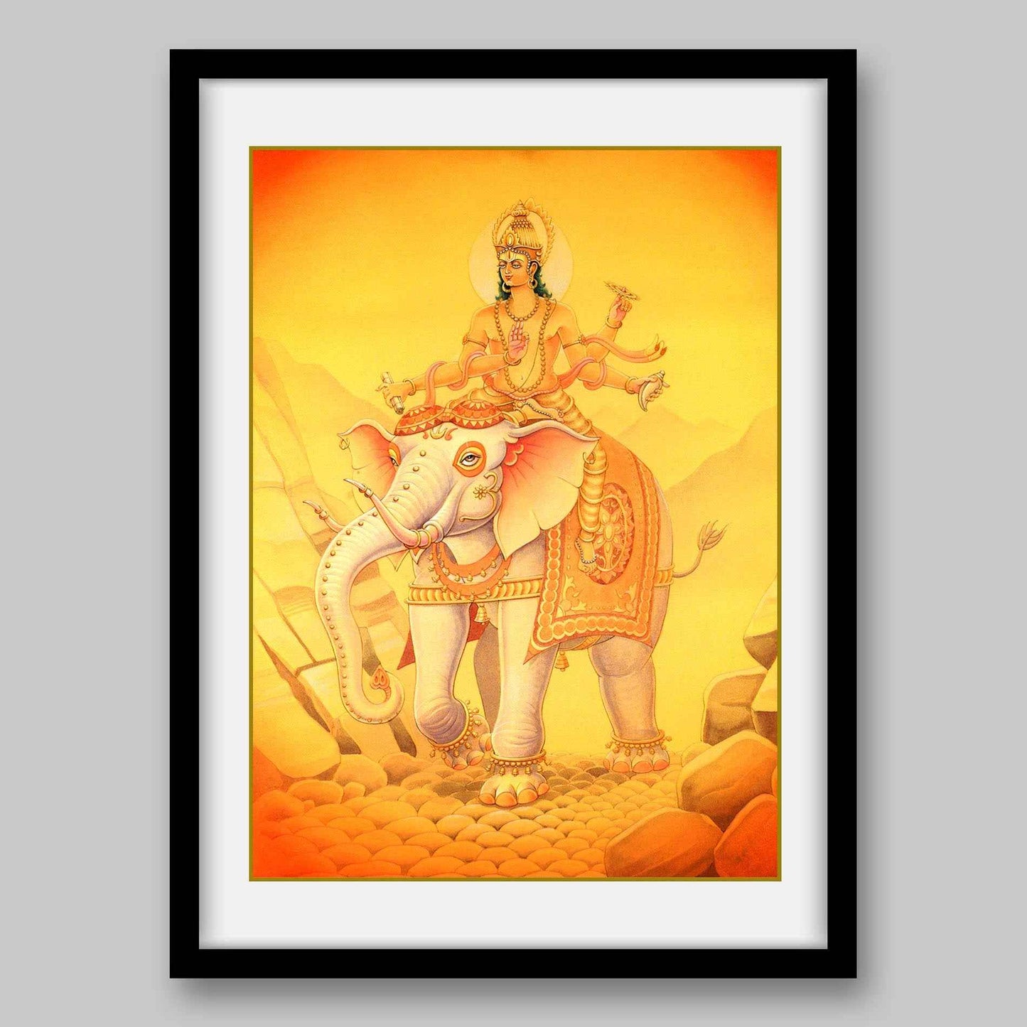 Brihaspati- High Quality Print of Artwork by Pieter Weltevrede - Home Decor