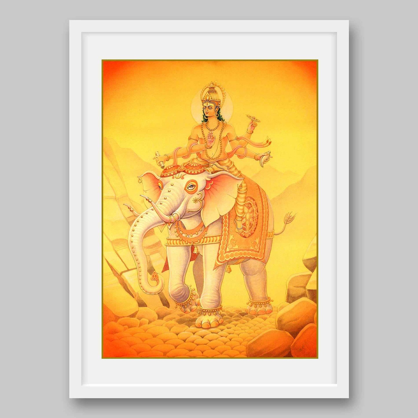 Brihaspati- High Quality Print of Artwork by Pieter Weltevrede - Home Decor