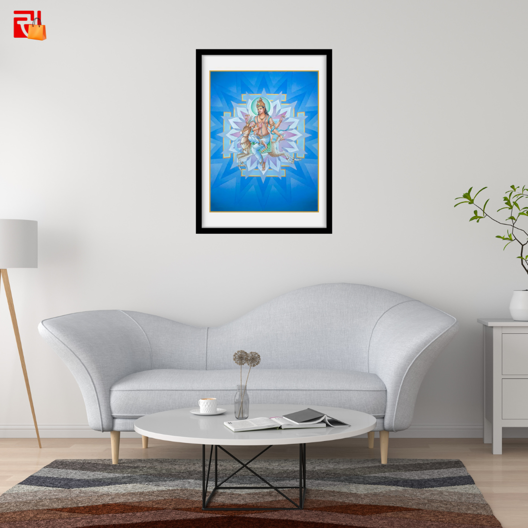Chandra - High Quality Print of Artwork by Pieter Weltevrede - Home Decor