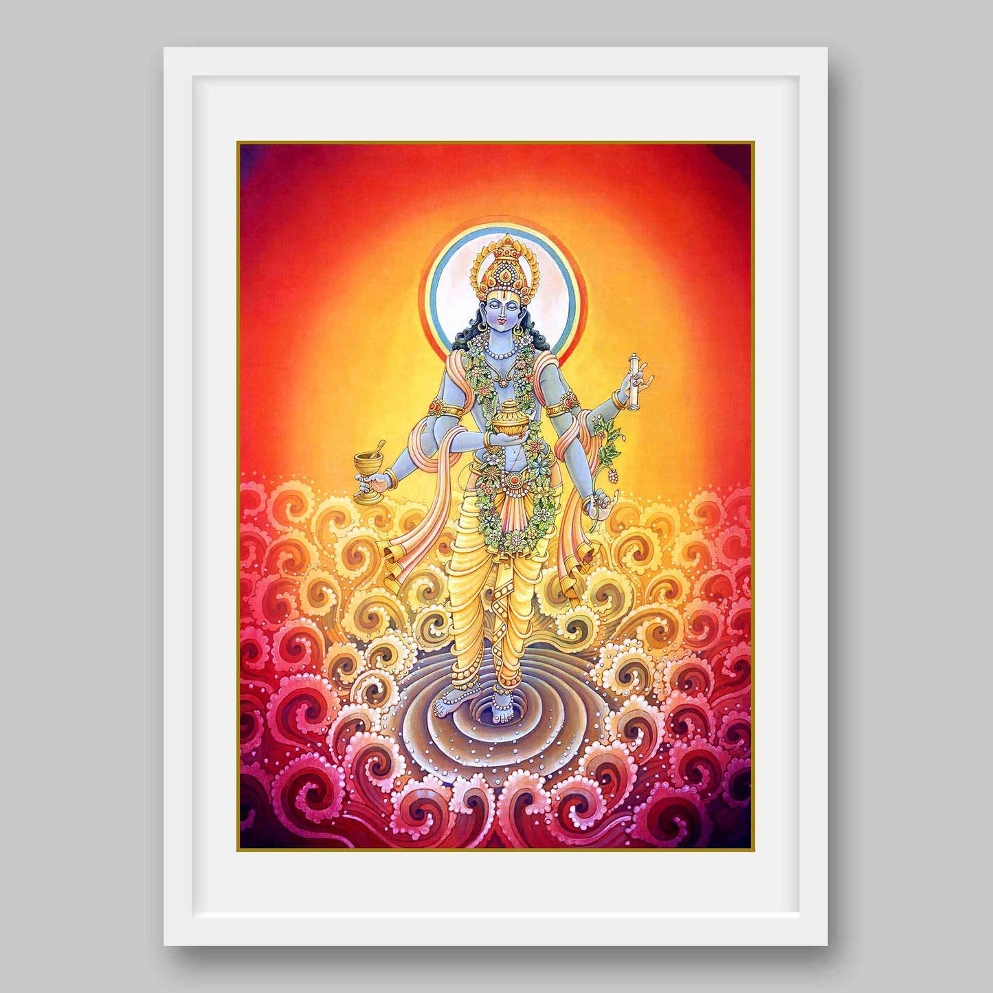 Dhanvantari – High Quality Print of Artwork by Pieter Weltevrede