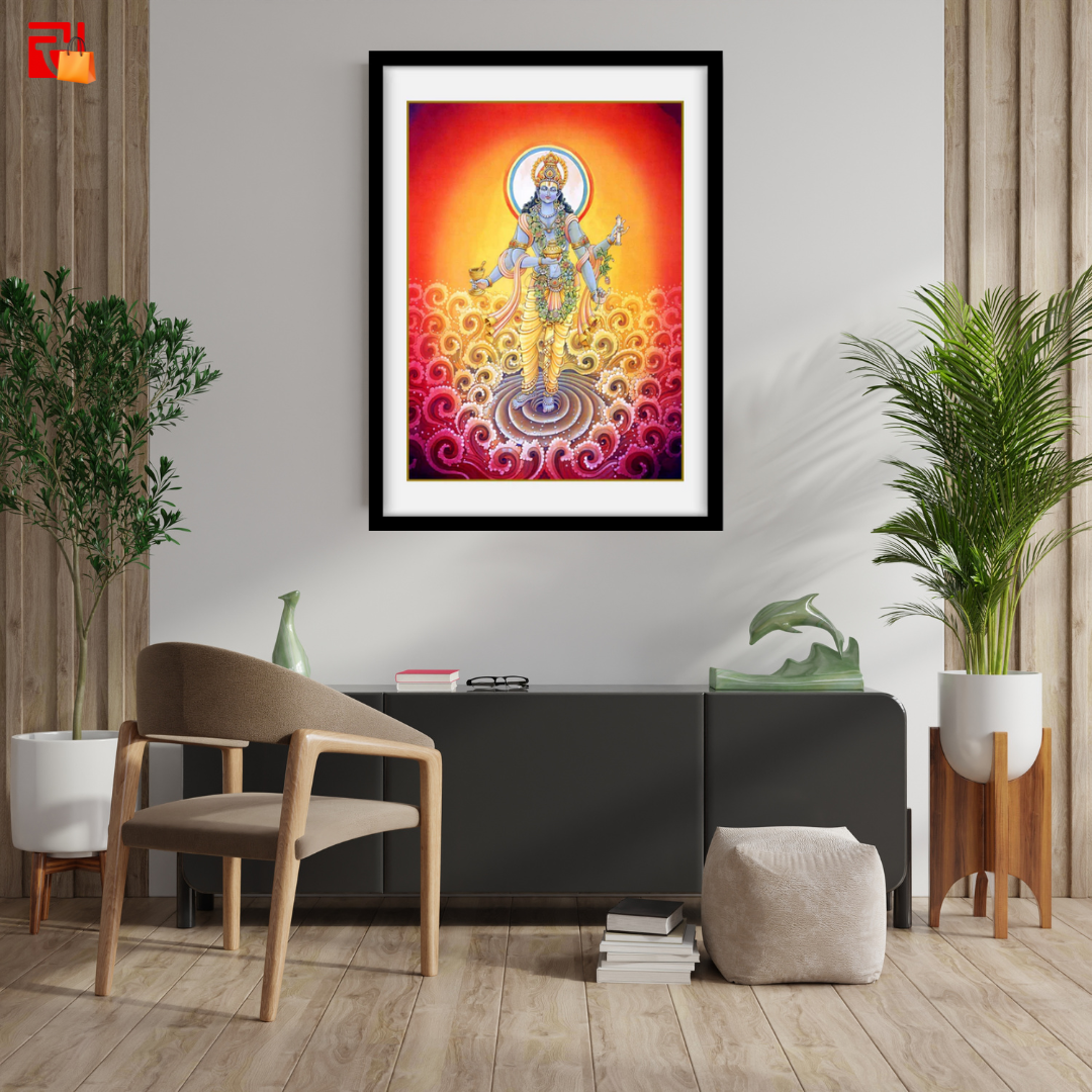 Dhanvantari – High Quality Print of Artwork by Pieter Weltevrede